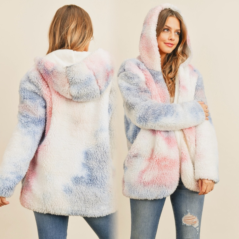 Fantastic Fawn Multicolor Teddy Jacket